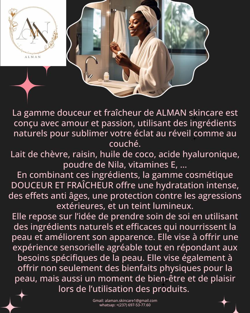 Gamme de toilette hyper hydratante