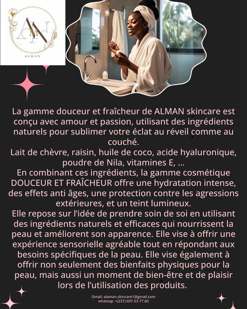 Gamme de toilette hyper hydratante