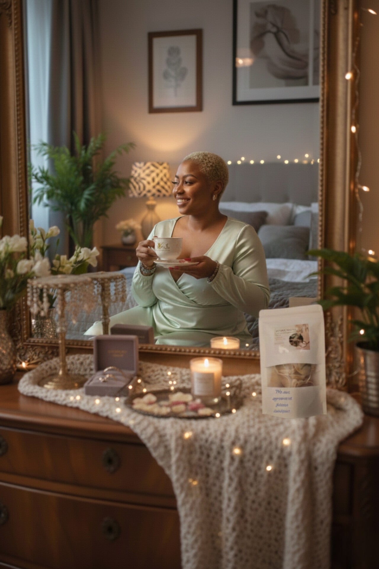 Thé aux agrumes et plantes exotiques